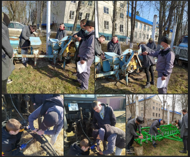 Practică exploatarea parcului de mașini și tractoare